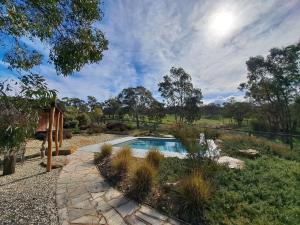 히스코트 the YellowBoxWood Heathcote - Echidna Ridge and Emu Valley Tents x 2 게스트하우스 로비