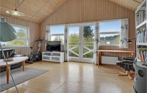 Awesome Home In Knebel With Sauna