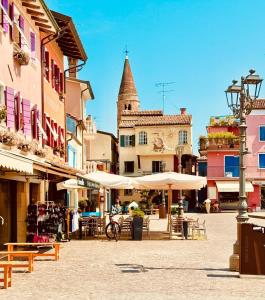 Apartment Caorle de Lux swimming pool, parking, garden