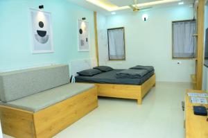 A luxury suit with a Balcony