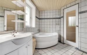 Awesome Home In Fårvang With Sauna