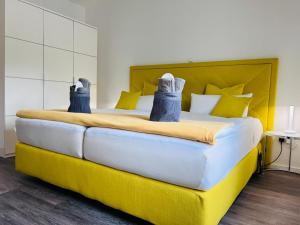 HARMONY "1" stylishes 4-Zimmer Apartment EG Terrasse Garten Parkplatz