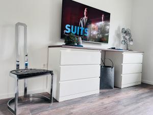 HARMONY "1" stylishes 4-Zimmer Apartment EG Terrasse Garten Parkplatz