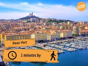 Appartements Les Princes du Vieux Port - Central & Climatisation - Les Freres de la Loc' : photos des chambres