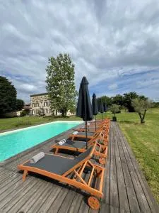Château la Maronne, Maison de Maître avec piscine - Listrac-de-Durèze