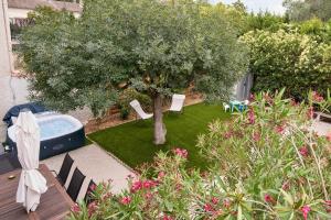 Maisons de vacances Maison familiale avec jacuzzi, quartier calme : photos des chambres