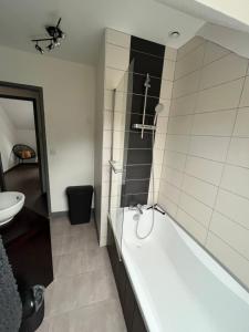 Appartement de la laiterie avec petit jardin.