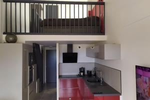 Appartement design avec solarium au dernier étage