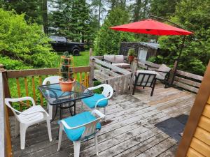 Chalet - Les Tourterelles - très agréable pour couple et famille .