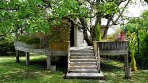 Cabane en bois climatisée