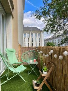 Appartements Coeur de ville, balcon & parking gratuit : Appartement 2 Chambres