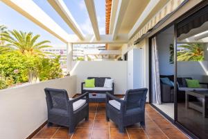 Apartamento con vistas al jardín