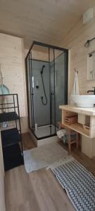 Maisons de vacances La tiny house : photos des chambres