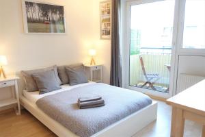 Studio in Dresden Neustadt balcony and parking
