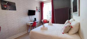 Appartements Cosy-2 pers-Coeur de ville-Proche Bd Pyrenees : photos des chambres
