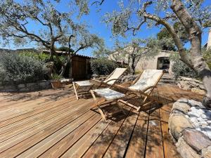 Maisons de vacances Maison chaleureuse avec piscine : photos des chambres