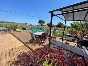 Maisons de vacances Maison chaleureuse avec piscine : photos des chambres