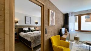 Appartements Homency - Residence Fermes de l'Alpe A003 : photos des chambres