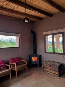 Casa rural con vistas a la Cordillera y Precordillera