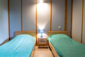 Maisons de vacances Gite Gite en bois 3/4 personnes a Briges : photos des chambres