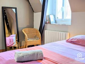 Appartements Le Spacieux - Vue Loire - Queen Size - Free Parking : photos des chambres