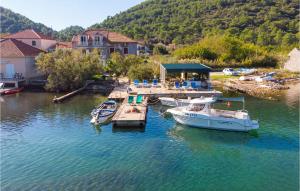 2 Bedroom Beautiful Apartment In Ston 