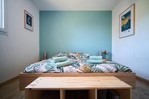 Maisons de vacances Charmante maison moderne a deux pas de la mer ! : photos des chambres