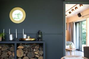 Maisons de vacances Lodge 5 etoiles - Home Chic dans les pres : photos des chambres
