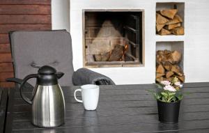 Nice Home In Fårvang With Sauna