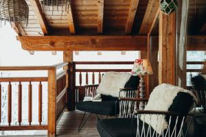 Chalets Joubarbe Rose by Lodji : photos des chambres