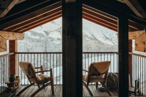Chalets Joubarbe Rose by Lodji : photos des chambres