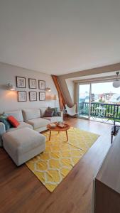Appartements L-Echandon, Superbe F2 vue mer acces plage immediat : photos des chambres