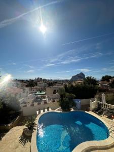 Apartamentos en la villa con el territorio común en Calpe