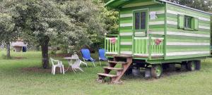 Roulotte verte