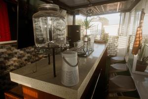 Todo incluido terraza de lujo con jacuzzi