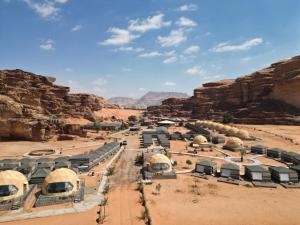 Magical desert camp