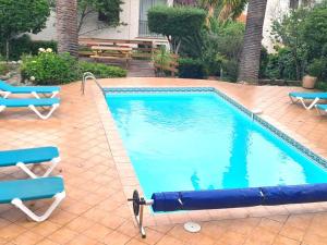 Appartement avec grande terrasse, piscine chauffée et parking, à 700m des plages de Collioure - FR-1-309-402