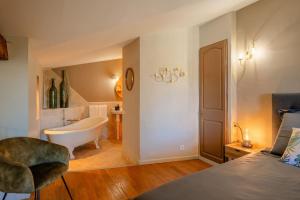 Villas Ancien Moulin avec piscine proche Isle-sur-Sorgue : photos des chambres