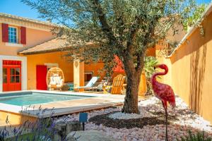 Villas Ancien Moulin avec piscine proche Isle-sur-Sorgue : photos des chambres