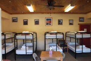 Bed in Male Dormitory Room room in Whitney Portal Hostel And Hotel