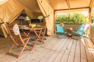 Campings Camping La Plage Argeles : Tente Lodge Atypik (5 Personnes) - BALI