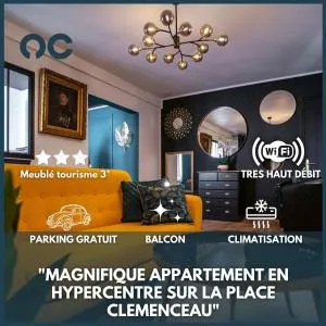 Au Palais des Pyrénées! Hyper centre -Clim-Balcon-Parking Gratuit - Gelos