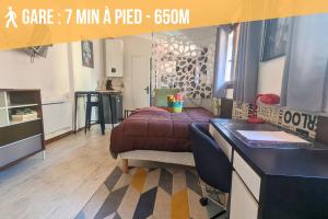 Appartements Beaublache Residence studios meubles : photos des chambres