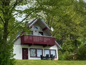 Ferienhaus 21 mit Seeblick und Garten bis 6 Personen - Reimboldshausen