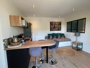 Appartement neuf T2 avec jardin et terrasses