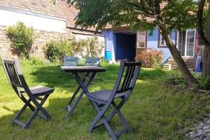 La Maisonnette Bleue, Eco-logis équipé de toilettes sèches - 米齐格