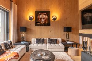 Appartements Ecrin Blanc - Appartement Haut de Gamme - Balcon avec vue - Centre de Megeve : photos des chambres