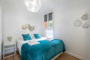 Appartements Spacious and bright 2-bedroom large apartment very close to Paris - near metro : photos des chambres