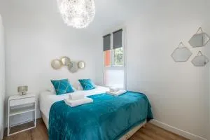 Spacious and bright 2-bedroom large apartment very close to Paris - near metro - 塞夫尔