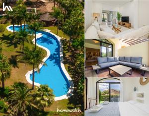 3 bedroom apartment, with private garden and terrace, in Puerto Banús